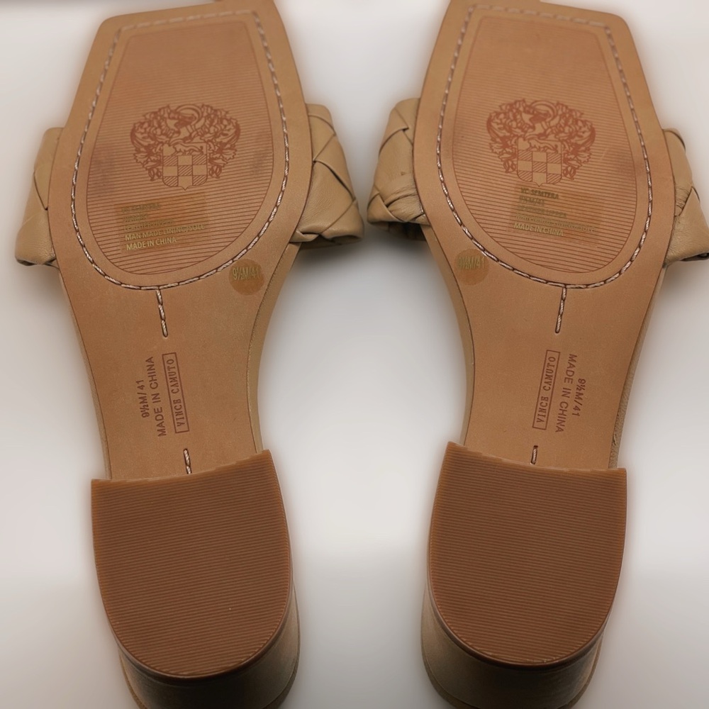 Women's Beige Leather Loafers
